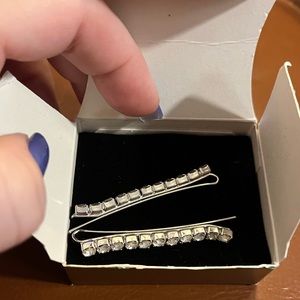 Avon rhinestone Bobby pins